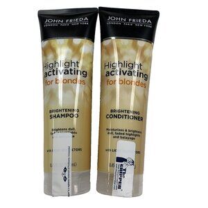 John Frieda Highlight Activating for Blondes Brightening Shampoo Conditioner Set